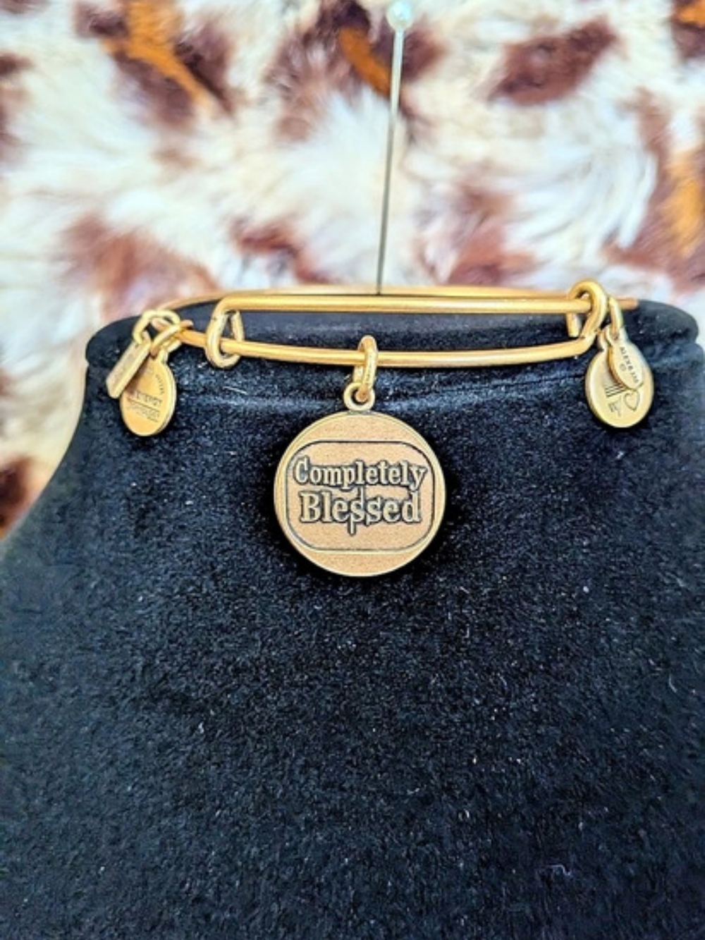 Alex and Ani Completely Blessed Charm Bangle